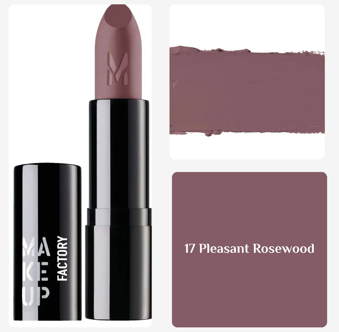 MAKE UP FACTORY Studio Star Velvet Lipstick - 4g | ميكاب فاكتوري ستوديو ستار أحمر شفاه مخملي – 4 غرام