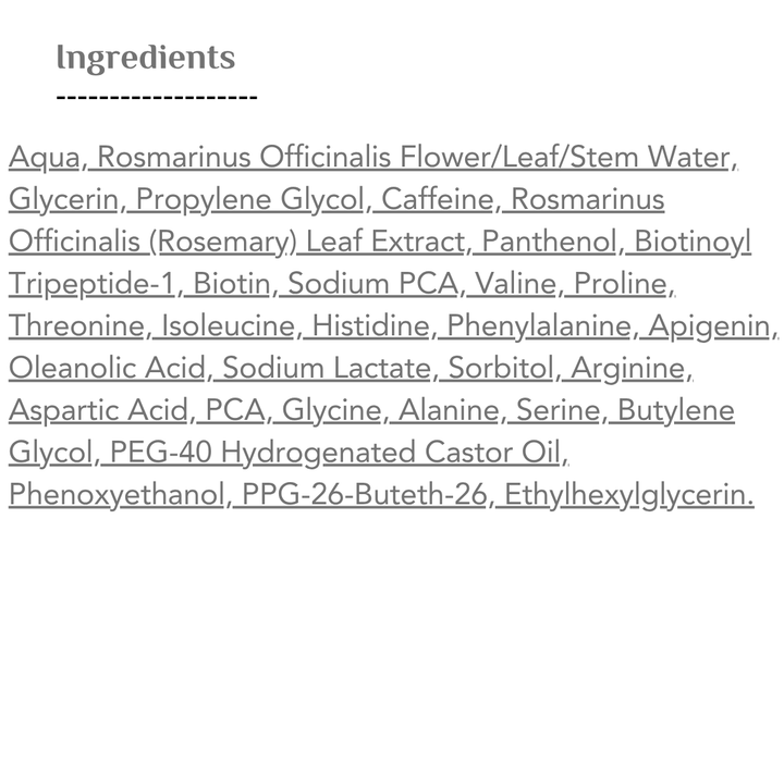 maru.derm Rosemary Hair Toner - 200ml | مارو.ديرم تونك اكليل الجبل للشعر - 200 مل