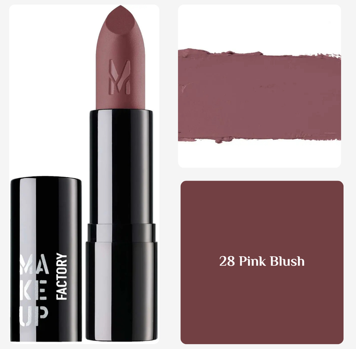 MAKE UP FACTORY Studio Star Velvet Lipstick - 4g | ميكاب فاكتوري ستوديو ستار أحمر شفاه مخملي – 4 غرام