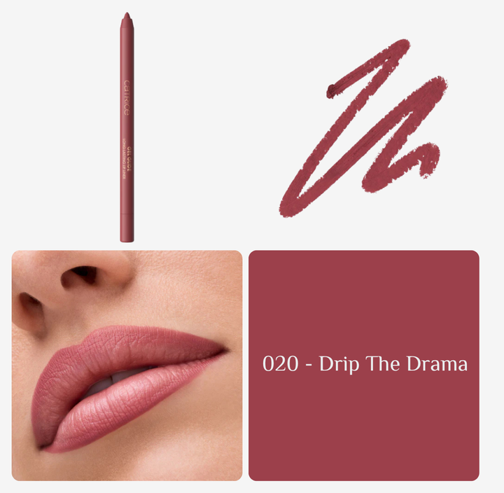 Catrice Gel Glide Long Lasting Lip Liner - 1.5g | كاتريس قلم تحديد الشفاه - 1.5 غرام