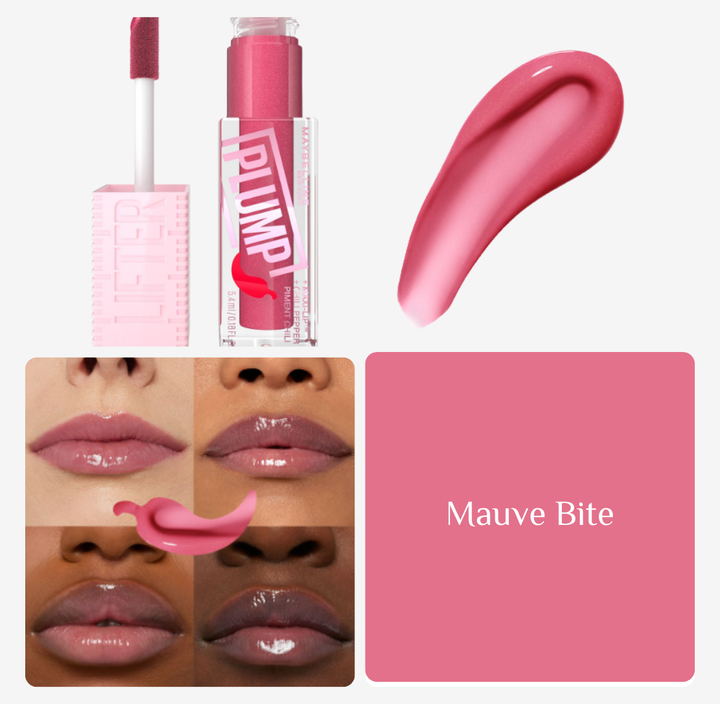 MAYBELLINE Lifter Plump - 5.4ml | ميبيلين غلوس مالئ للشفاه - 5.4 مل