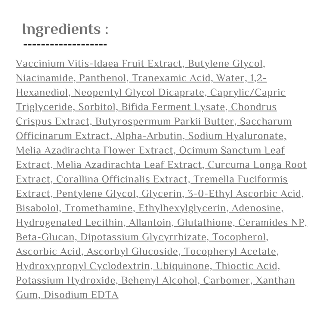 Numbuzin Vitamin Concentrated Serum - 30ml | نمبوزين سيروم مركز بالفيتامينات - 30 مل