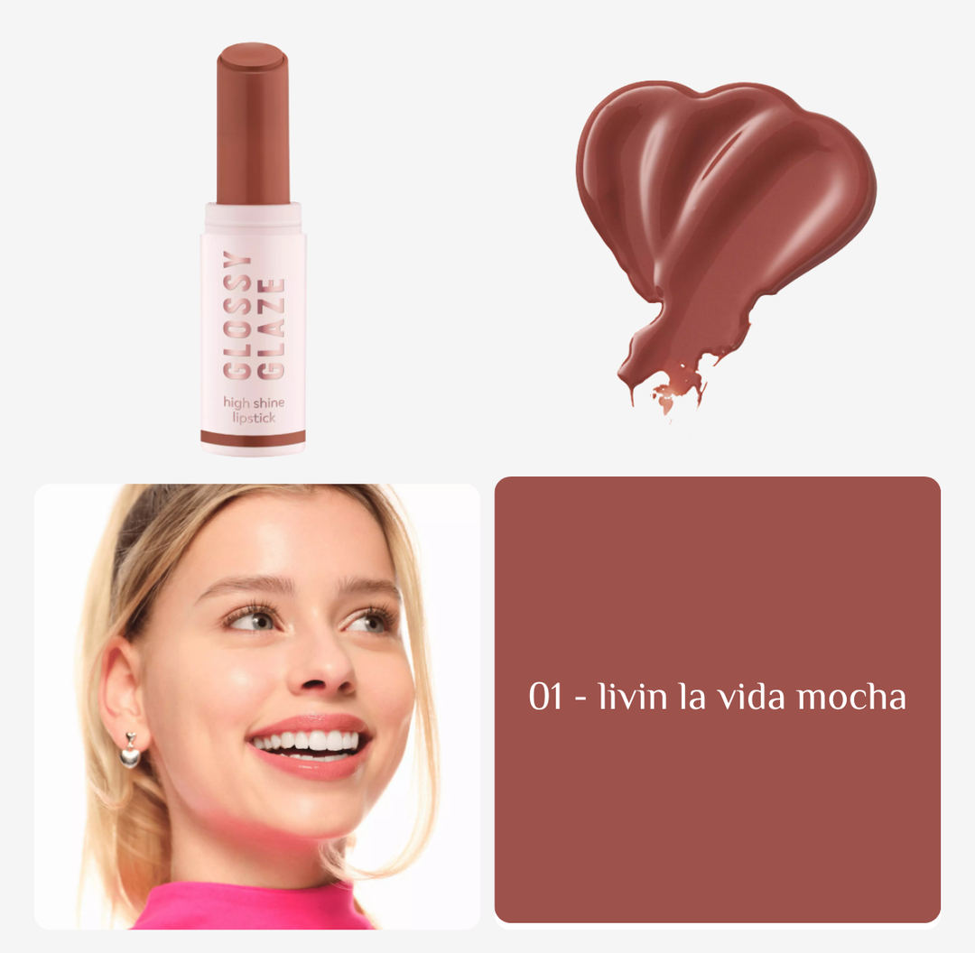 Essence Glossy Glaze Lipstick - 1.9g | ايسنس أحمر شفاه لامع - 1.9 غرام