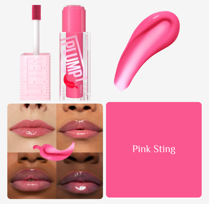 MAYBELLINE Lifter Plump - 5.4ml | ميبيلين غلوس مالئ للشفاه - 5.4 مل
