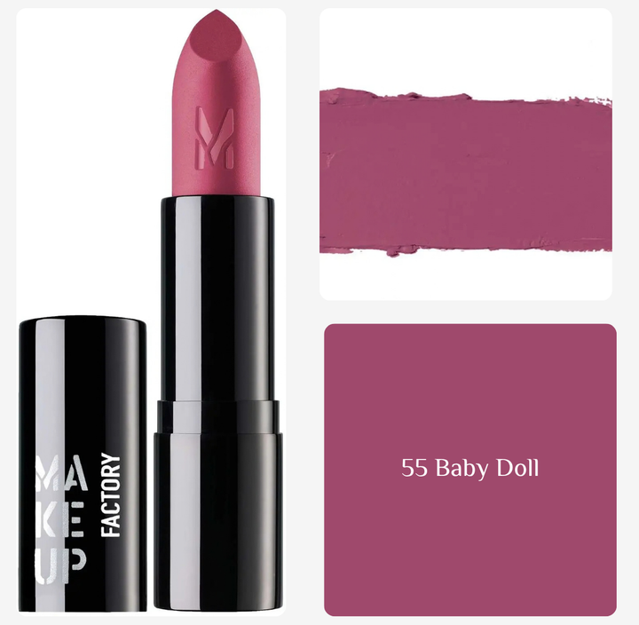 MAKE UP FACTORY Studio Star Velvet Lipstick - 4g | ميكاب فاكتوري ستوديو ستار أحمر شفاه مخملي – 4 غرام