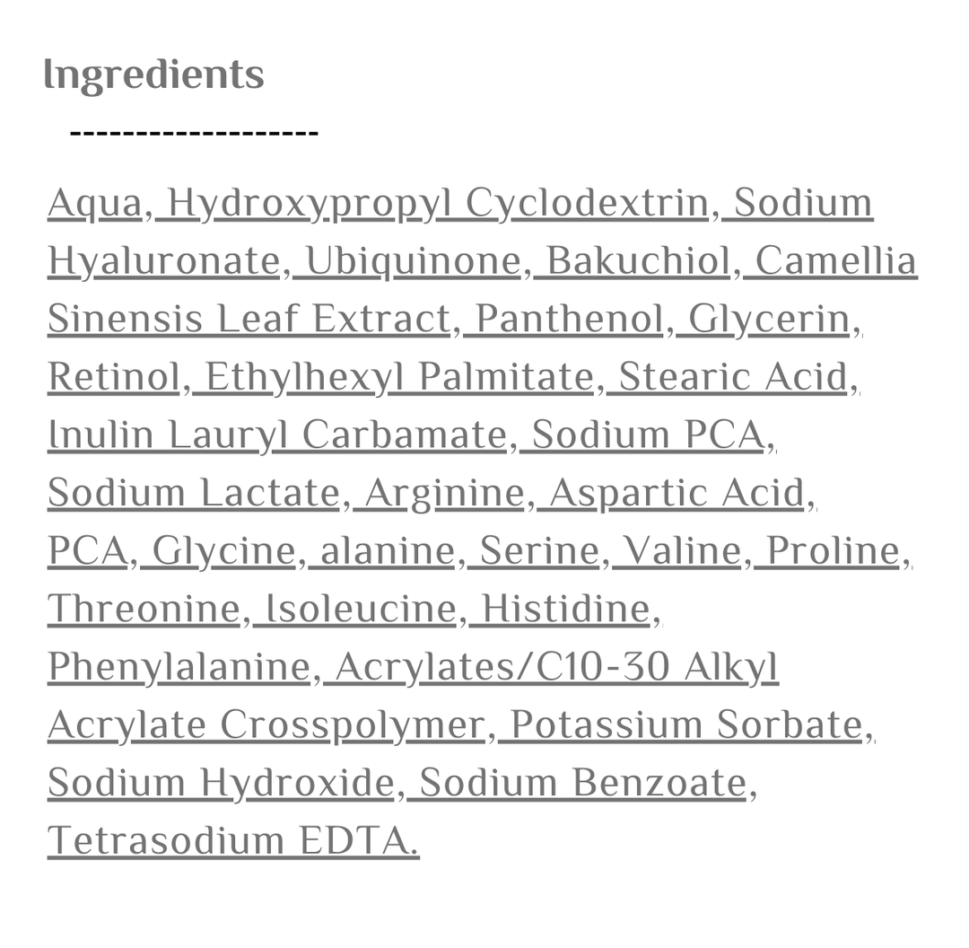 maru.derm Retinol 0.3% Serum - 30ml | مارو.ديرم سيروم الريتينول 0.3% - 30 مل