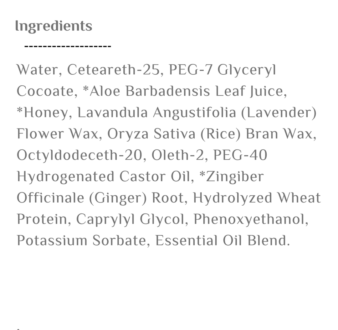 MIELLE Organics Honey Ginger Edge Gel - 113g | ميلي جل للشعر بالعسل و الزنجبيل - 113 غرام