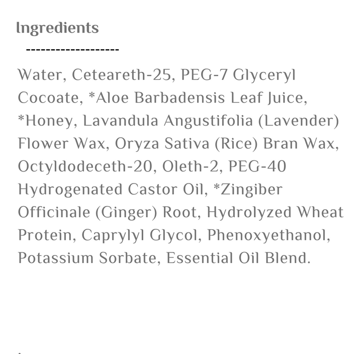 MIELLE Organics Honey Ginger Edge Gel - 113g | ميلي جل للشعر بالعسل و الزنجبيل - 113 غرام