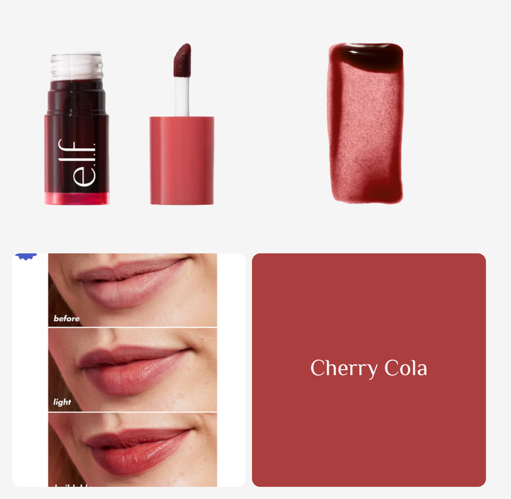 e.l.f. Sheer For It Blush Tint - Buildable Stain For Lips + Cheek - 6.8ml | الف تنت للشفاه و الخدود - 6.8 مل