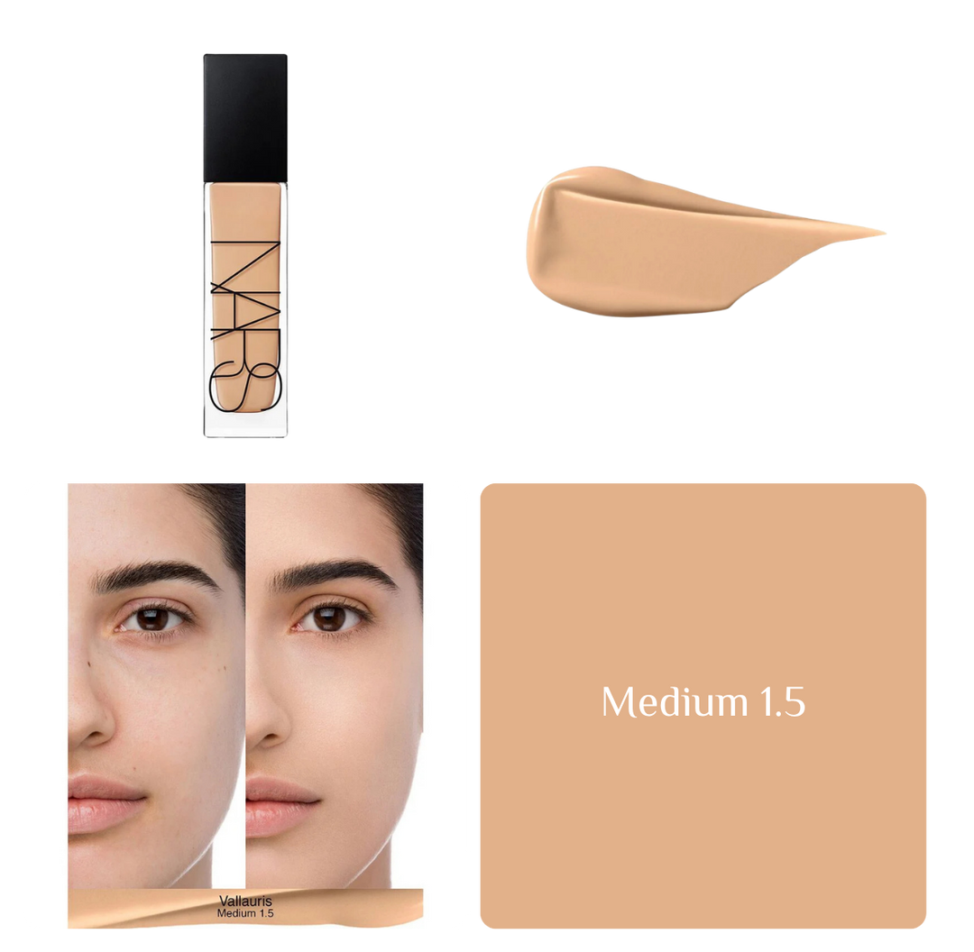 NARS Natural Radiant Longwear Foundation - 30ml | نارس كريم أساس بتركيبة تدوم طويلا - 30 مل