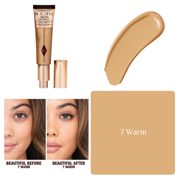 Charlotte Tilbury Beautiful Skin Foundation - 30ml | شارلوت تلبوري كريم أساس مرطب - 30مل