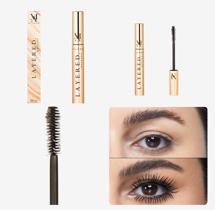 Mina Al Sheikhly Black Mascara  - 8.6ml | مينا الشيخلي ماسكارا سوداء - 8.6 مل