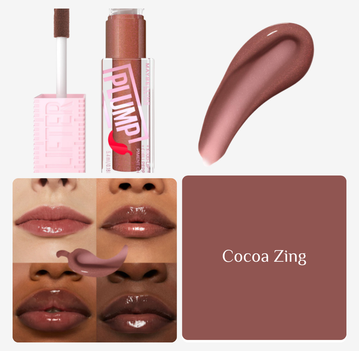 MAYBELLINE Lifter Plump - 5.4ml | ميبيلين غلوس مالئ للشفاه - 5.4 مل