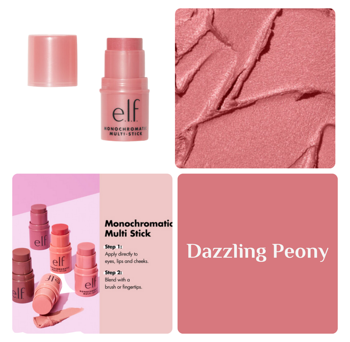 e.l.f. Monochromatic Multi Stick - 5g | الف ستيك بلاش لامعة متعددة الاستخدامات - 5 غرام