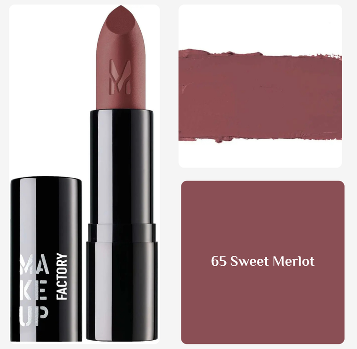 MAKE UP FACTORY Studio Star Velvet Lipstick - 4g | ميكاب فاكتوري ستوديو ستار أحمر شفاه مخملي – 4 غرام