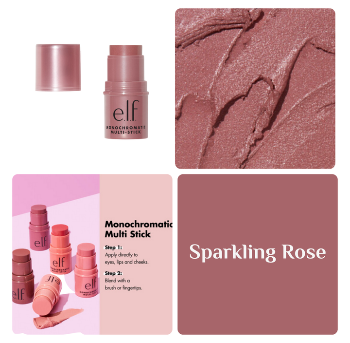 e.l.f. Monochromatic Multi Stick - 5g | الف ستيك بلاش لامعة متعددة الاستخدامات - 5 غرام