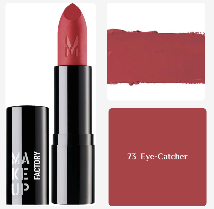 MAKE UP FACTORY Studio Star Velvet Lipstick - 4g | ميكاب فاكتوري ستوديو ستار أحمر شفاه مخملي – 4 غرام
