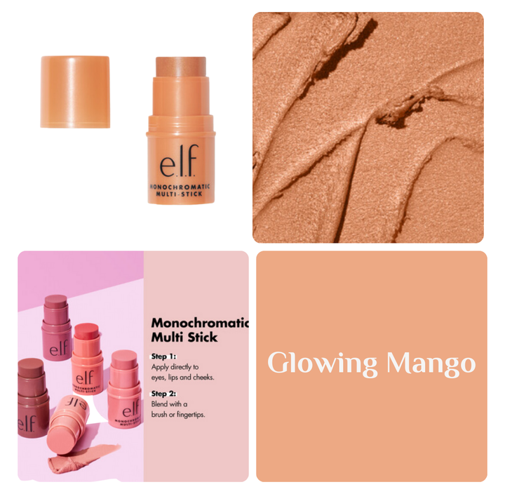 e.l.f. Monochromatic Multi Stick - 5g | الف ستيك بلاش لامعة متعددة الاستخدامات - 5 غرام