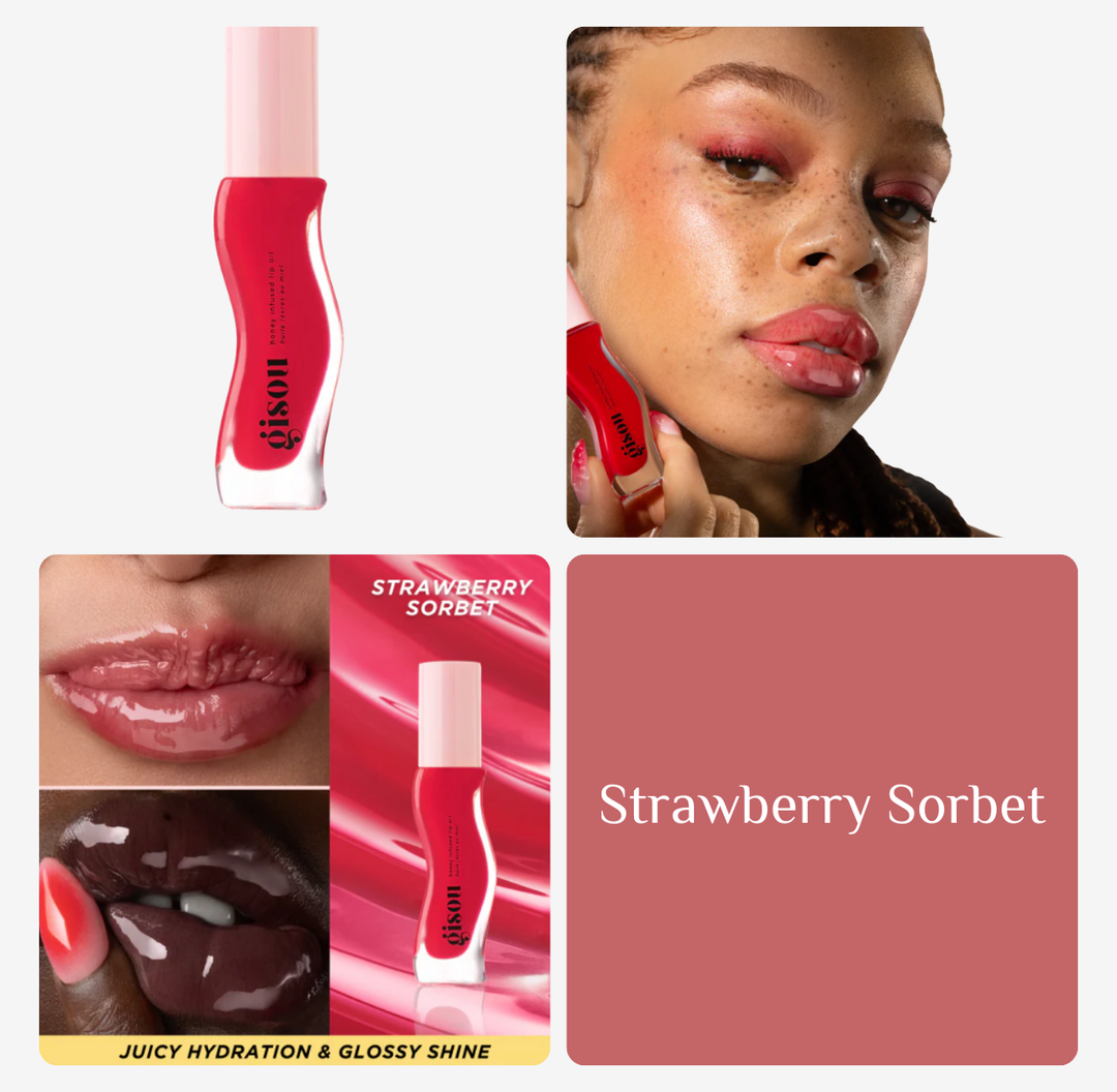 Gisou Honey Infused Lip Oil - 8ml | جيسو زيت مزطب للشفاه - ٨ مل