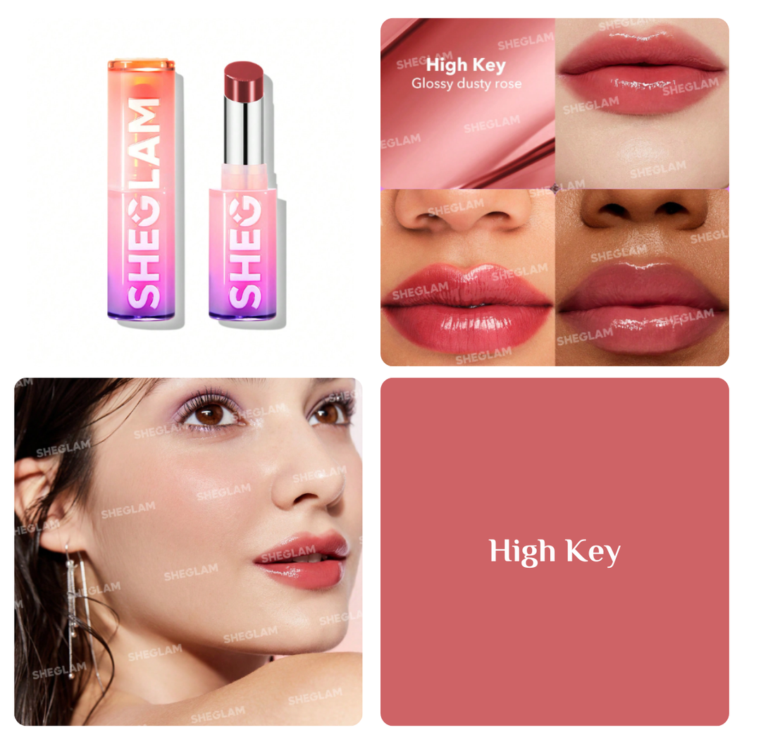 SHEGLAM Mirror Kiss High-Shine Lipstick - 2.9g | شيكلام أحمر شفاه لامع - 2.9 غرام