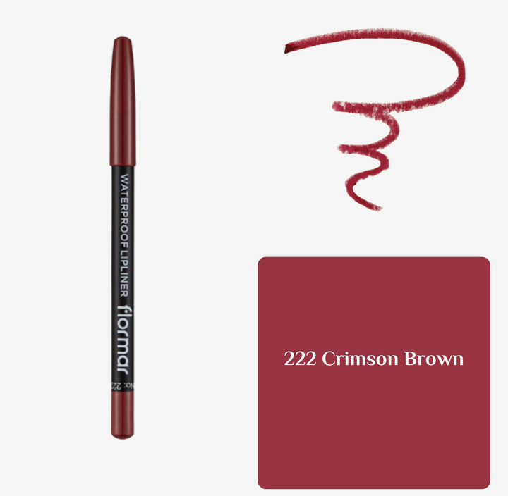 Flormar Lipliner Waterproof | فلورمار قلم تحديد شفاه
