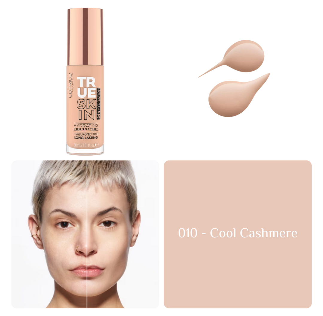 Catrice True Skin Hydrating Foundation | كاتريس كريم الأساس
