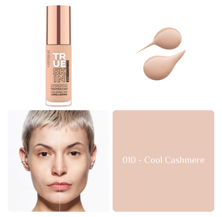 Catrice True Skin Hydrating Foundation | كاتريس كريم الأساس