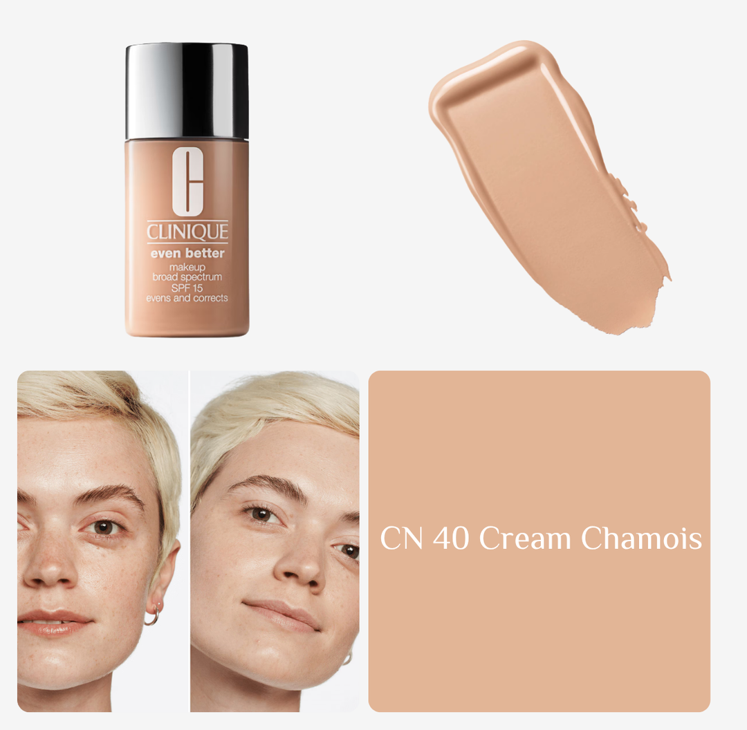 Clinique Even Better Makeup Liquid Foundation SPF 15 - 30ml | كلينك كريم أساس مع spf 15 - 30مل