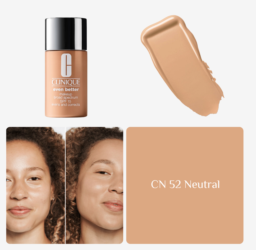 Clinique Even Better Makeup Liquid Foundation SPF 15 - 30ml | كلينك كريم أساس مع spf 15 - 30مل