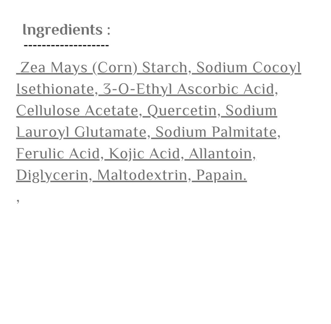 maru.derm Brightening Fruit Enzyme Powder Peeling - 2gx30pcs | مارو.ديرم بودرة تقشير بانزيمات الفواكه لتفتيح الوجه - 2غرامx 30 قطعة