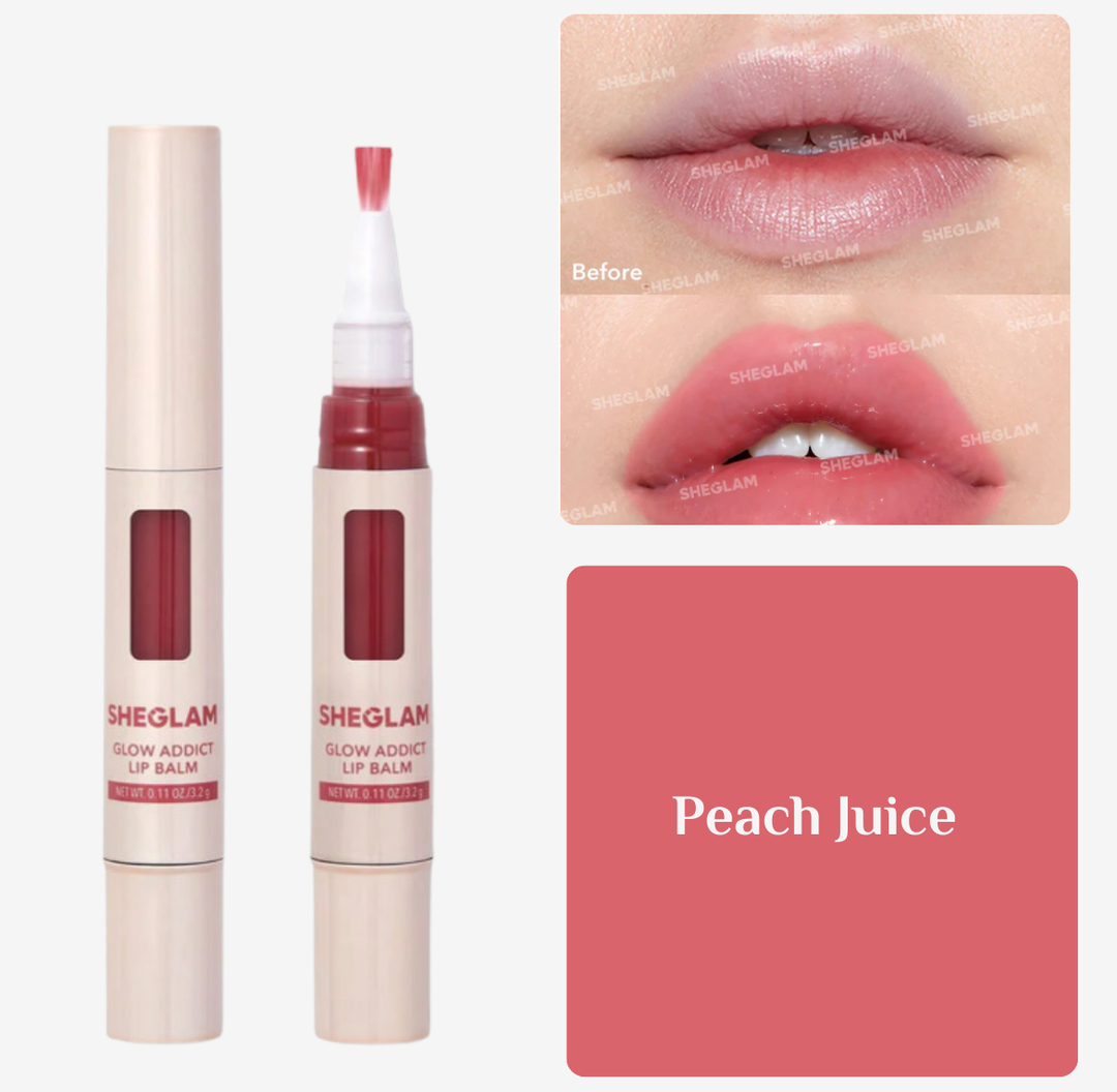 SHEGLAM GLOW ADDICT LIP BALM - 3.2g | شيكلام مرطب شفاه مع لون - 3.2 غرام