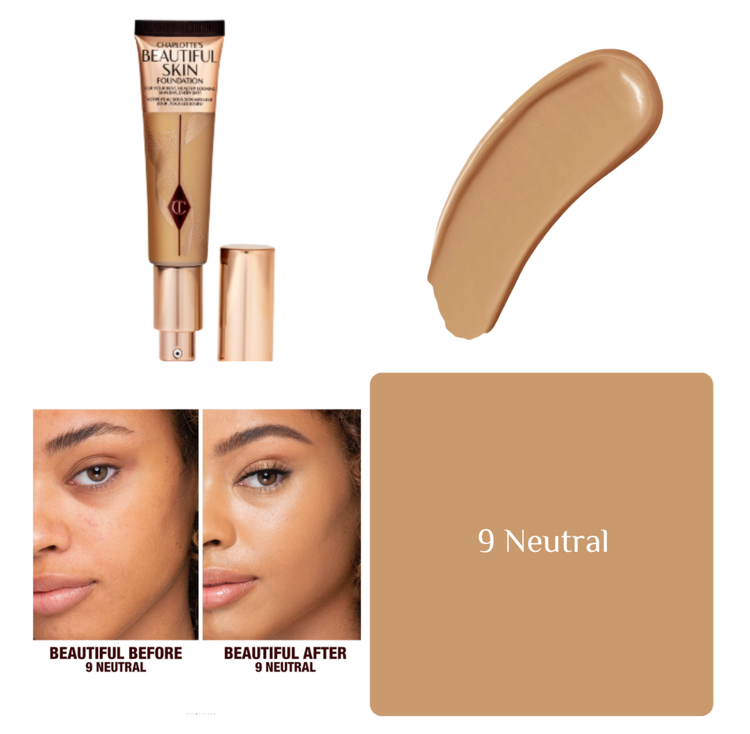 Charlotte Tilbury Beautiful Skin Foundation - 30ml | شارلوت تلبوري كريم أساس مرطب - 30مل