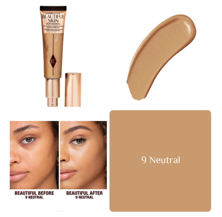Charlotte Tilbury Beautiful Skin Foundation - 30ml | شارلوت تلبوري كريم أساس مرطب - 30مل