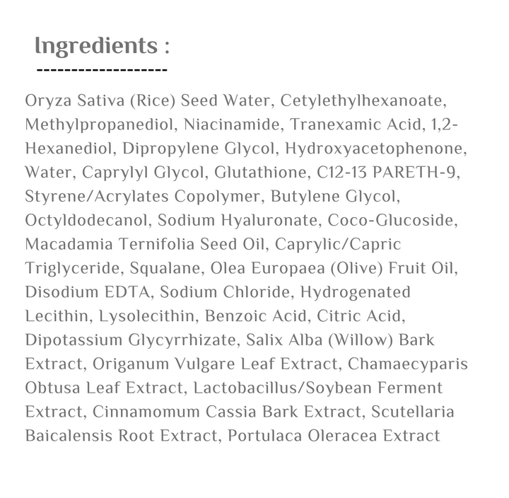 NINE LESS Rice & TXA Toner - 200ml | ناين ليس تونر ماء الأز - 200 مل