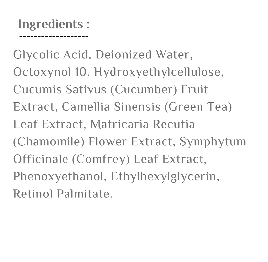 Perfect Image Glycolic Acid 50% Gel Peel - 30ml | بيرفكت إيمج مقشر كيميائي بالجليكوليك اسيد 50% - 30 مل