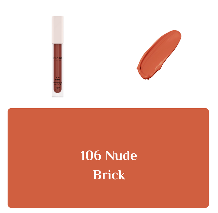 Jvone Milano Last Tint Matt Liquid Lipstick - 2,5ml |  جايفون ميلانو أحم شفاه سائل - 2.5 مل