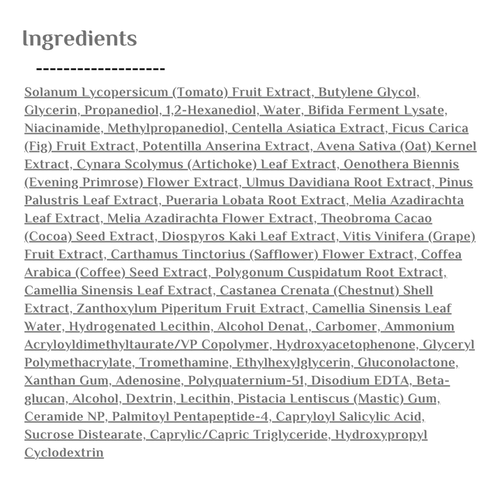 FULLY Green Tomato Serum - 30ml | فولي سيروم مستخلص الطماطم الخضراء - ٣٠ مل