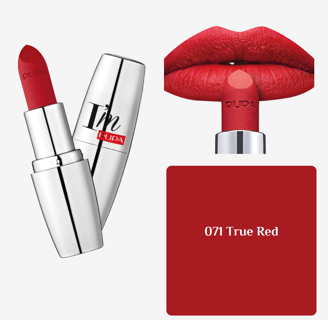 PUPA I'm Matt Pure Colour Lipstick -  3.5g | بوبا أحمر شفاه مات - 3.5 غرام