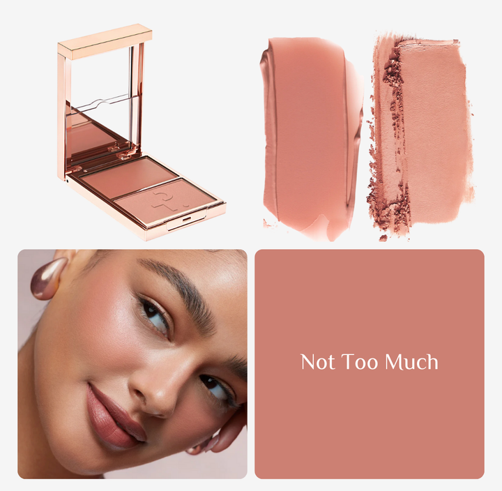 Patrick Ta Double -Take Creme  & Powder Blush - 5.0g | باتريك تا بلاش ثنائي - ٥ غرام