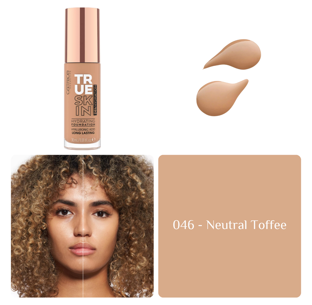 Catrice True Skin Hydrating Foundation | كاتريس كريم الأساس