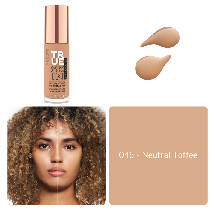 Catrice True Skin Hydrating Foundation | كاتريس كريم الأساس