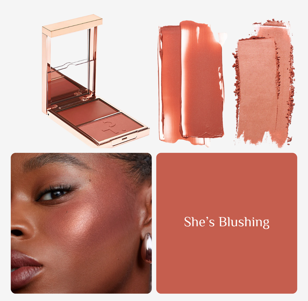 Patrick Ta Double -Take Creme  & Powder Blush - 5.0g | باتريك تا بلاش ثنائي - ٥ غرام