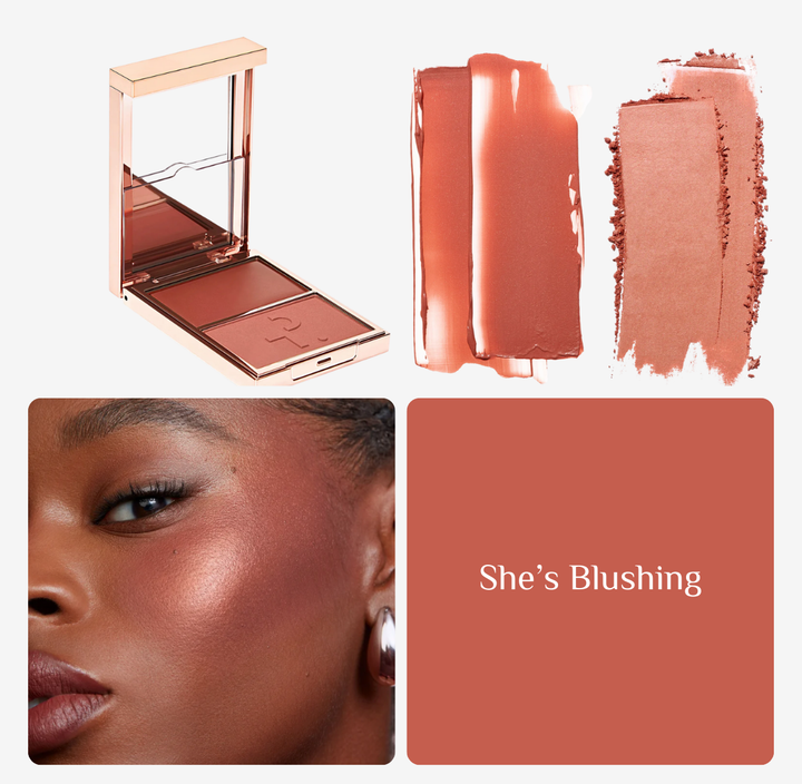 Patrick Ta Double -Take Creme  & Powder Blush - 5.0g | باتريك تا بلاش ثنائي - ٥ غرام