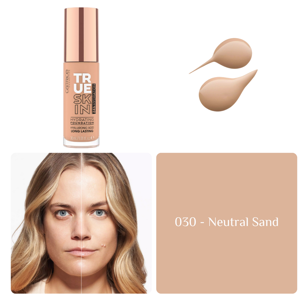 Catrice True Skin Hydrating Foundation | كاتريس كريم الأساس