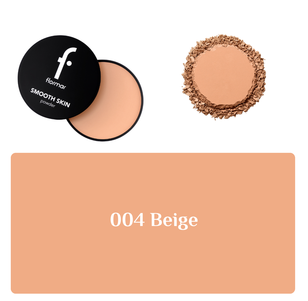 Flormar Smooth Skin Powder - 17g | فلورمار بودرة مضغوطة - 17 غرام