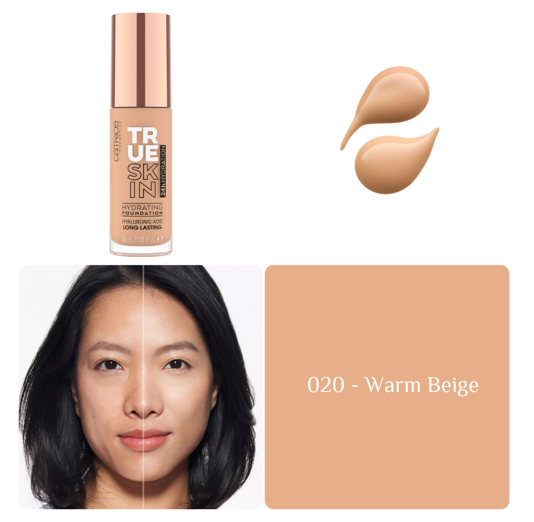 Catrice True Skin Hydrating Foundation | كاتريس كريم الأساس