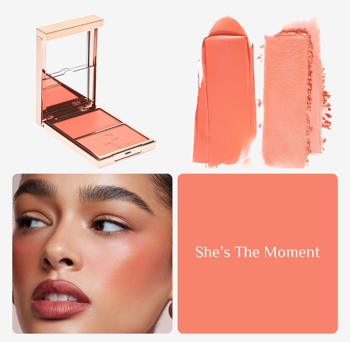 Patrick Ta Double -Take Creme  & Powder Blush - 5.0g | باتريك تا بلاش ثنائي - ٥ غرام