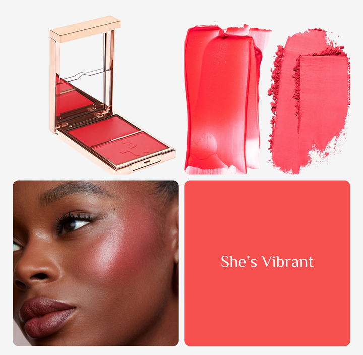 Patrick Ta Double -Take Creme  & Powder Blush - 5.0g | باتريك تا بلاش ثنائي - ٥ غرام