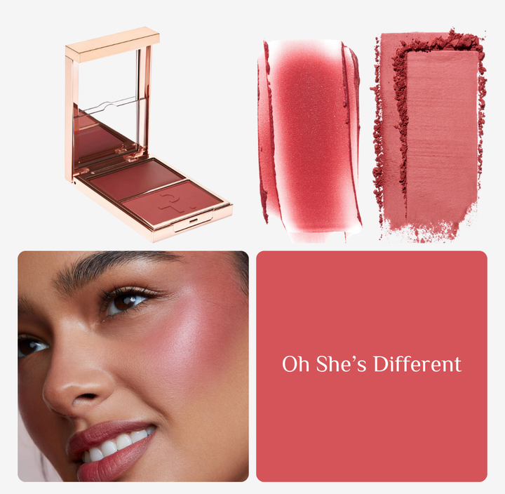 Patrick Ta Double -Take Creme  & Powder Blush - 5.0g | باتريك تا بلاش ثنائي - ٥ غرام