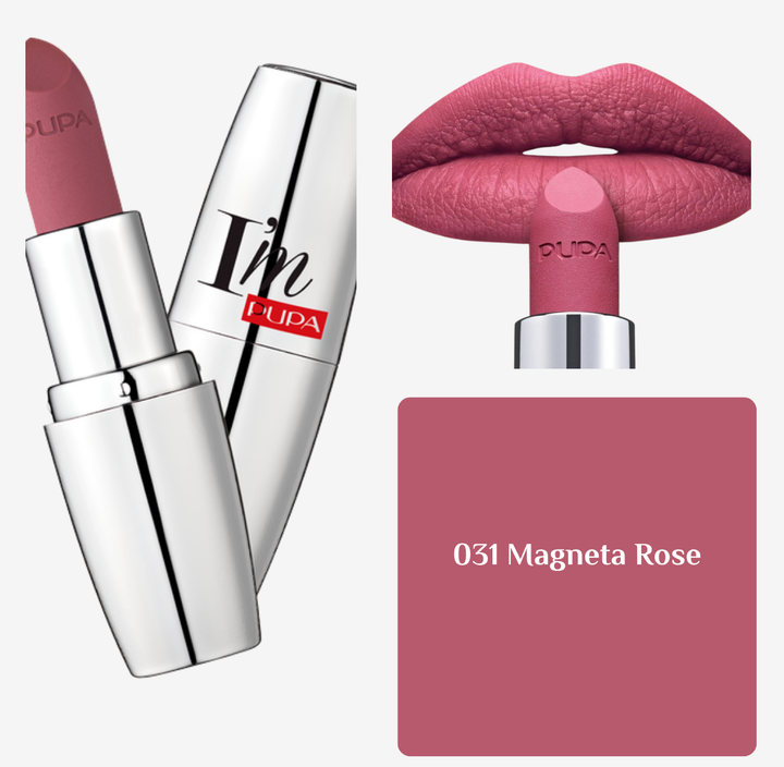 PUPA I'm Matt Pure Colour Lipstick -  3.5g | بوبا أحمر شفاه مات - 3.5 غرام